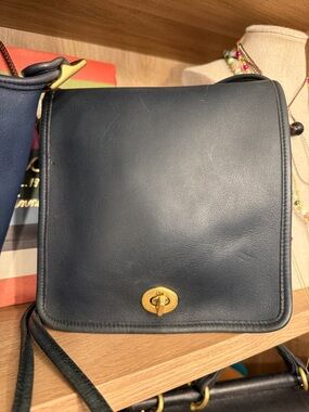 Coach Pre94 Compact Pouch Navy